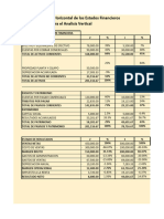 Analisis Horizontal - Estudiantes