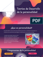 Teorías Del Desarrollo de La Personalidad