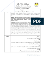 'Class 7 Term 1 Curriculum Break Up and MYE Syallabi SR