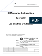 El Manual de Instrucción Cuadros y Cubículos r00