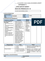 3° Grado - Sesiones Del 15 de Abril