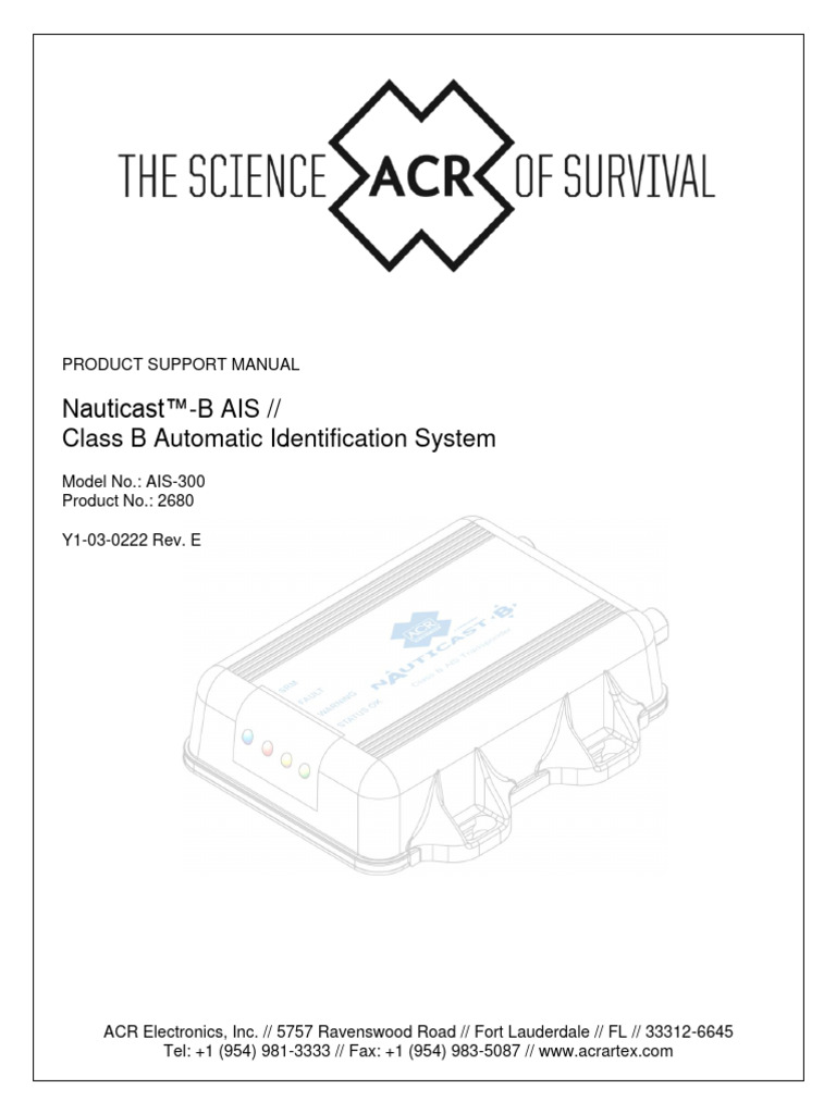 Acr nauticast ais 300 manual pdf installation computer programs