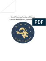 Global Marketing Planning and Strategy