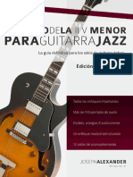 Dominio de la ii V menor para guitarra jazz_ Domina el lenguajes menores de guitarra jazz (Spanish Edition) - Joseph Alexander