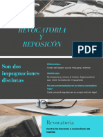 Recurso de Revocatoria y Reposición