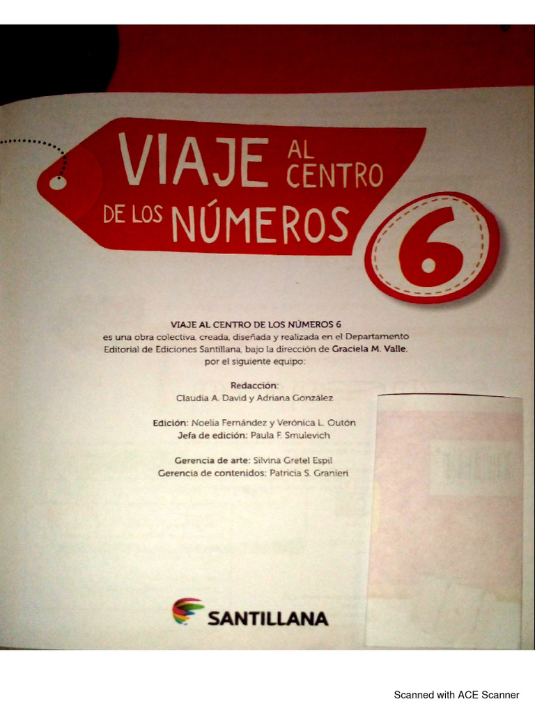 Viaje al centro de los numeros 6to pdf image scanner sources