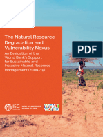 Natural Resource Degradation Vulnerability Nexus