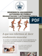 Rendimiento Muscular