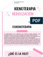 Oxigenoterapia y Nebulización