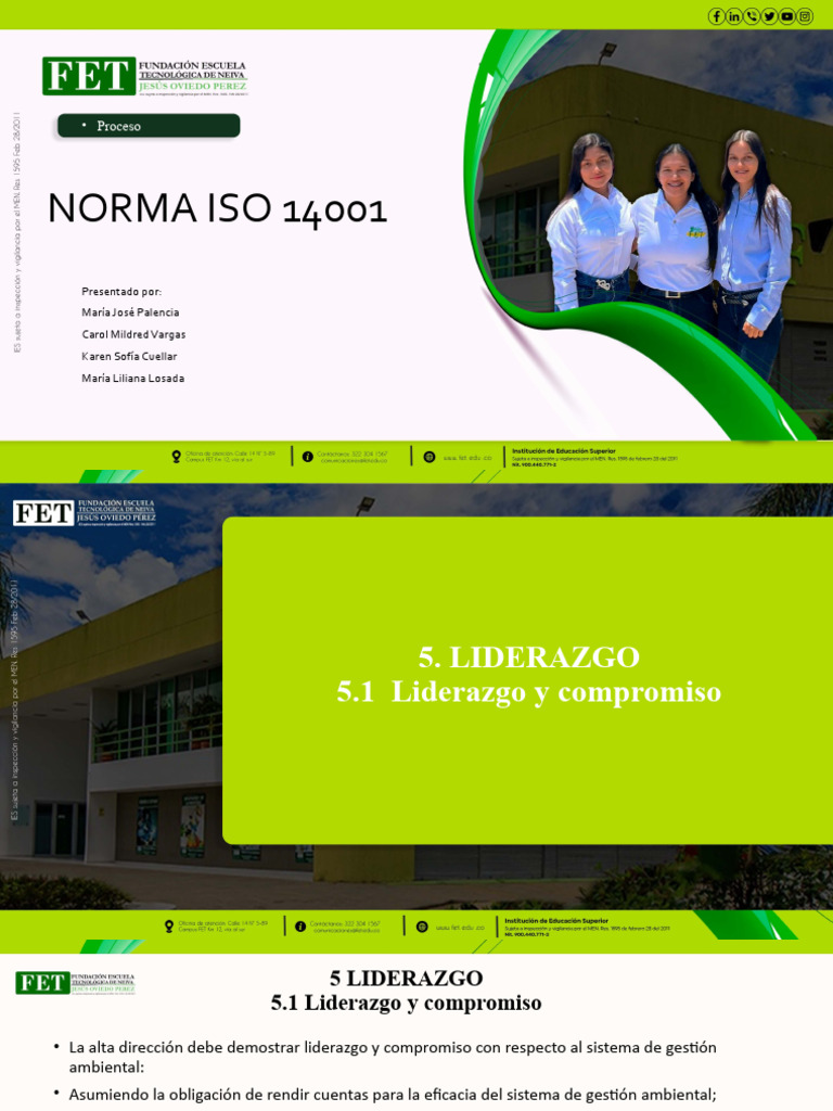 Iso 14001 - Todas | PDF | Planificación | Entorno natural