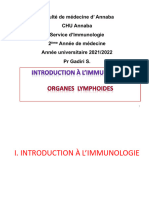 1-Organes lymphoïdes  Pr GADIRI.++pptx copie
