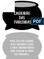 CALDEIRÃO DAS PARLENDAS