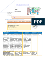 D4 A1 SESION COM. Elegimos los nombres para los sectores del aula