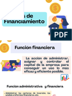 Fuentes de Financiamiento