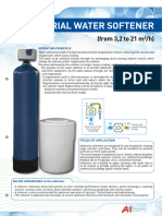 Industrial Water Softener: (From 3,2 To 21 M /H)