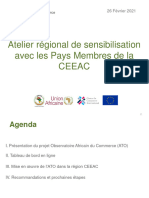 Atelier de Sensibilisation ATO - CEEAC