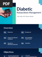 Grand Rounds Diabetic Ketoacidosis Disease