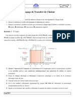 Examen 3 Corrigé Transfert Thermiques L3 CM