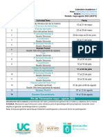 2023T2 Calendario Academico Licenciatura A y B