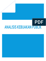 Minggu 03 - Analisis Kebijakan Publik