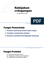 TM-4 Kebijakan Perdagangan