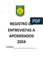 Registro de Atención A Apoderados 2024