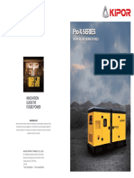 Kipor Diesel Generator KDE118SS3 Catalogue