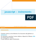 Javascript Evenements