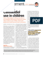 Cannabidiol Use in Children: Improvement