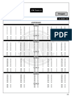 PW Test-11 - 11.04.2024 - Answer Key