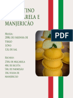 Receita Evento Master Pasta