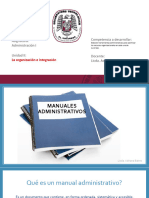 Organización - Manuales Administrativos