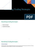 Simulating Trading Strategies