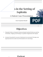 Sepsis in The Setting of Asplenia