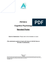 Cognitive Psychology - PSY4012 (2334)