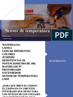 Sensor de Temperatura LM35