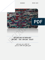 Ipg201/203 Summary Ipg201 - Tic/ Ipg203 - Bait