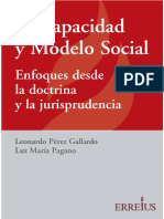 Discapacidad y Modelo Social. 2020. Leonardo Perez Gallardo