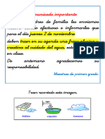 Fichas de Trabajo - Sesion 3 - El Agua - Ciencia y Tecnologia.