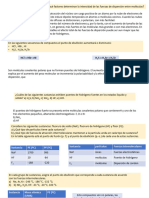 Preguntas de Fuerzas Intermoleculares y Estado Líquido