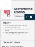 Gastrointestinal Disorders Medicine Didactics Lecture