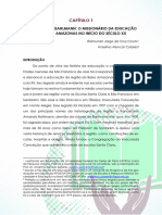 Dom Amando Bahlmann: O Missionário Da Educação Do Baixo Amazonas No Início Do Século XX