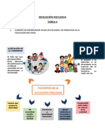 Educación Inclusiva Tarea 2