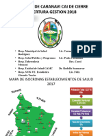 Municipio de Caranavi Cai de Cierre