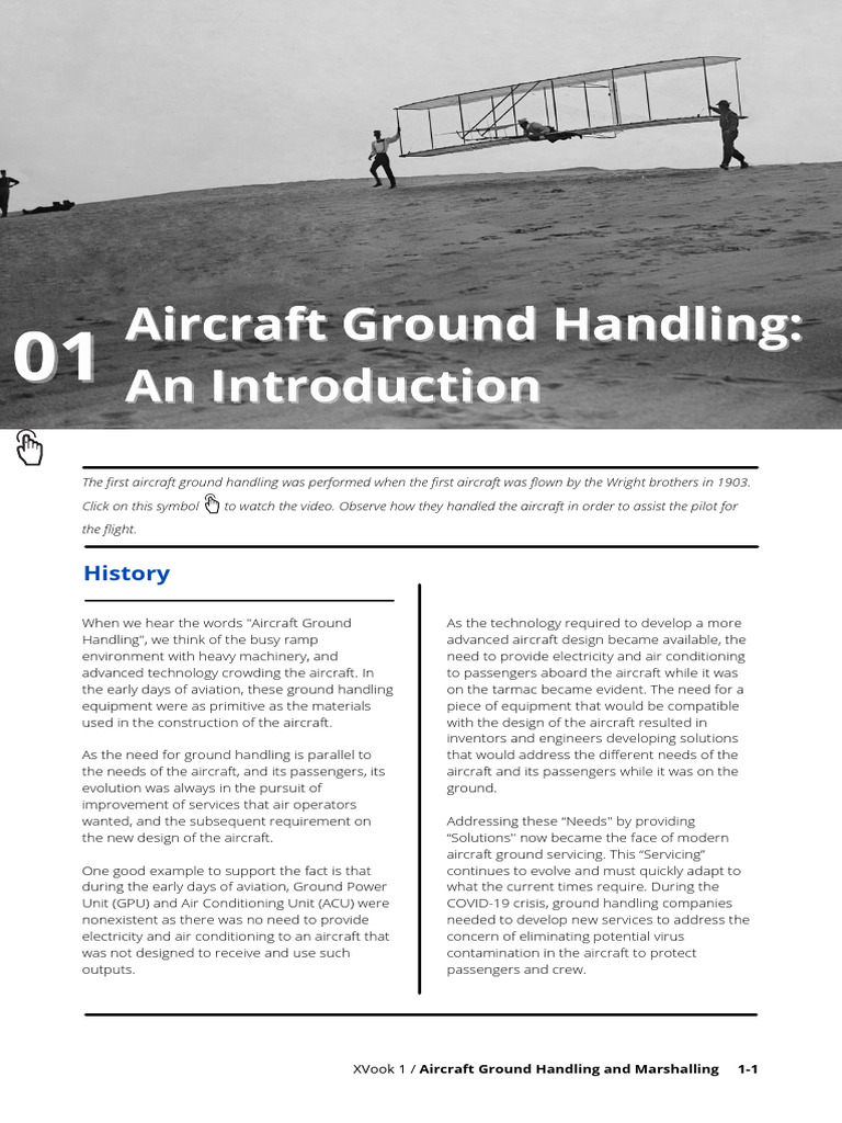 Evolution of Aircraft Ground Handling | PDF | Aviation | Transport