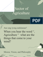 Agricultural Sector - Danmar