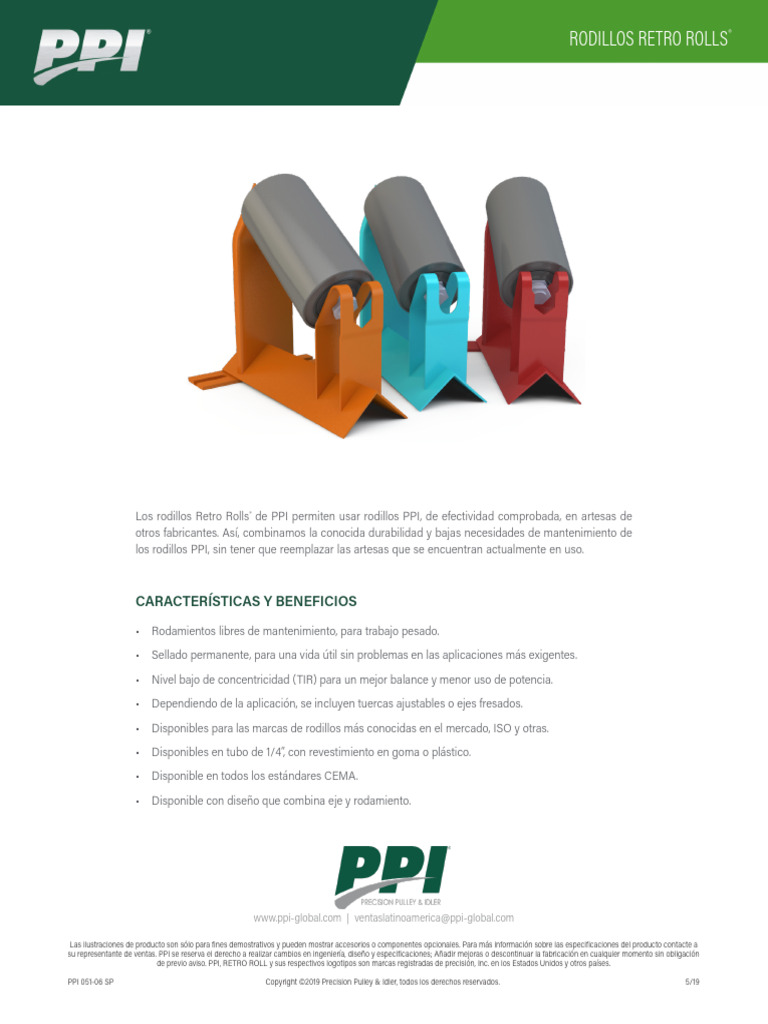 PPI 051-06 SP Retro Rolls | PDF
