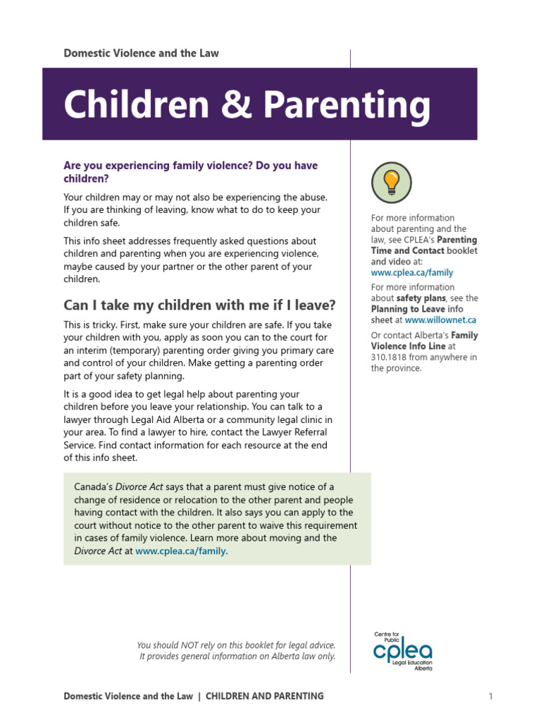 Children and Parenting | PDF | Domestic Violence | Violence