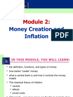 Module 2 Money Creation and Inflation