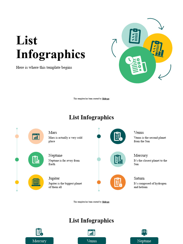Planet Facts Infographic Template | PDF | Planets | Planets In Astrology